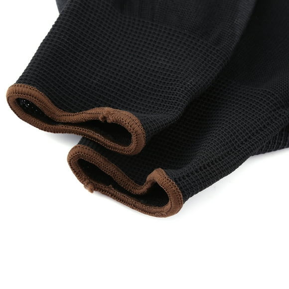 Guantes De Trabajo De Seguridad De Nailon PU, 12 Pares Con Revestimiento Negro, Dedos Flexibles, Antiestáticos Con Agarre Suave Para Carpintería, Construcción, Montaje