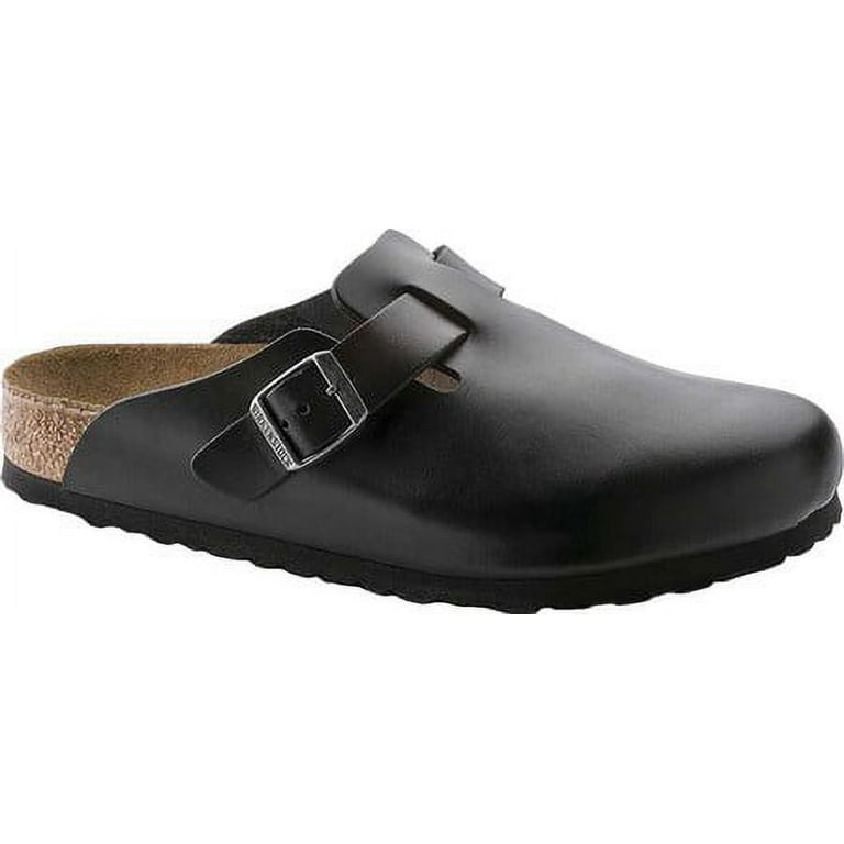 Birkenstock boston amalfi hot sale leather soft footbed