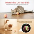 thumbnail image 4 of Frusde Interactive Cat Toy Ball, Cat Balls Automatic Moving Rolling Cat Toys for Indoor Cat Kitten, 4 of 5
