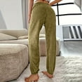 thumbnail image 7 of Summer Pants for Women Pants for Women Dressy Womens Comfy Casual Pajama Designer Wide Leg Yoga Trousers Leather Corduroy Small Sweatpants Fashion Womens Army Green XS, 7 of 7