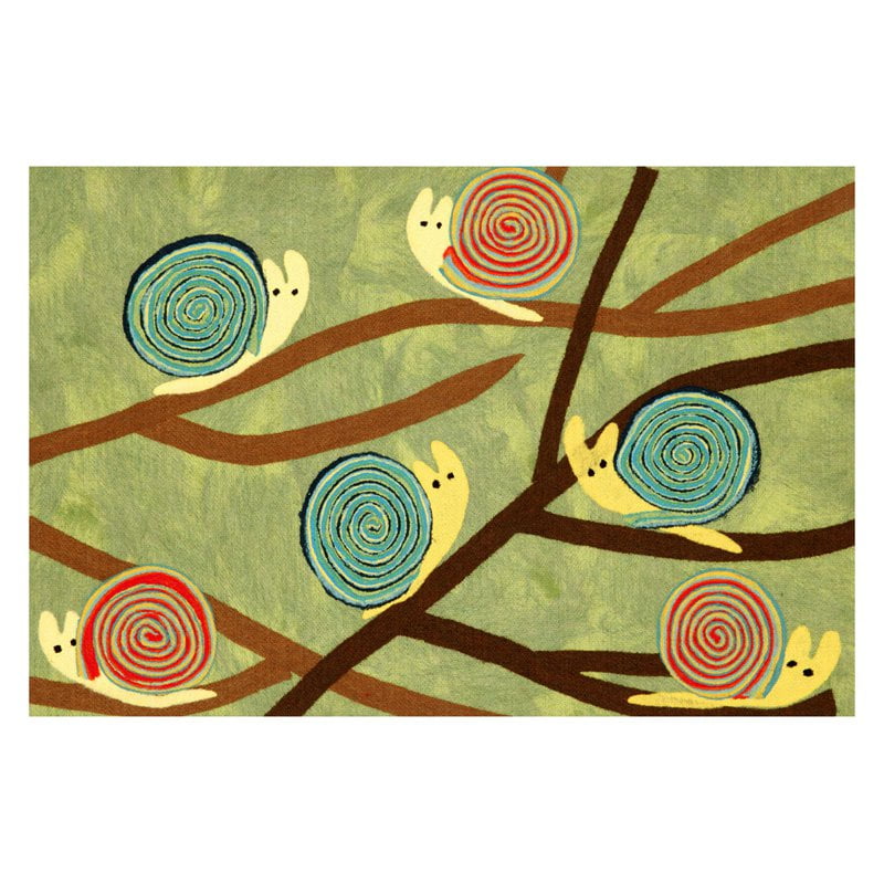 Trans Ocean Import Co Liora Manne Snails Grass Indoor Outdoor Doormat by Supplier Generic