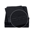 thumbnail image 4 of Ultra Soft Cooling Bamboo Bed Sheet Set - 100% Bamboo, Deep Pocket, Breathable, Temperature Regulating, Luxury Hotel Bedding, Queen Size, Black, 4 of 8