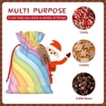 thumbnail image 6 of Multi-Size Linen Bundle Pocket Gift Bag Closing Method For Christmas Birthday Anniversary As A Gift Packaging Small Tie-Dye Pattern Rainbow Colors Tie-Dye Background_3, 6 of 8