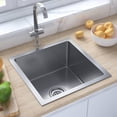 thumbnail image 1 of vidaXL Handmade Kitchen Sink Stainless Steel, 1 of 5
