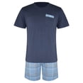thumbnail image 1 of Pijama George para Caballero Set Playera Manga Corta Marino con Short Talla CH 2 Piezas, 1 of 4