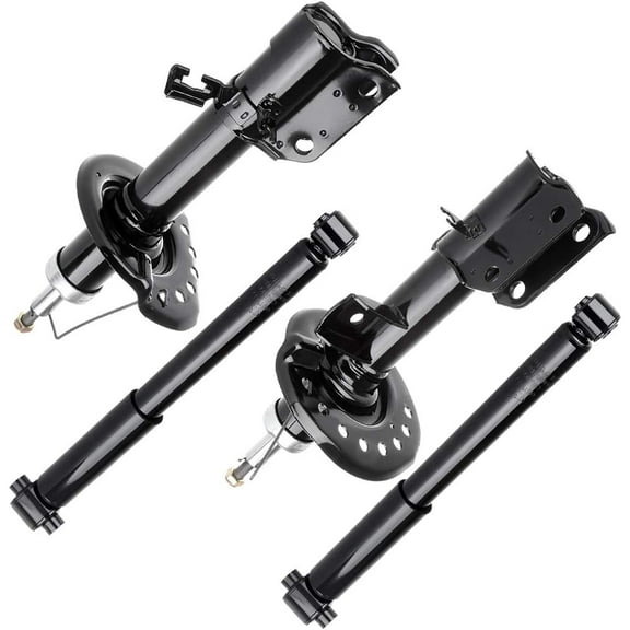 SCITOO Full Set Shocks for Sentra, Shocks Absorbers and Struts Fits 2007 2008 2009 2010 2011 2012 for Nissan for Sentra Amortiguadores