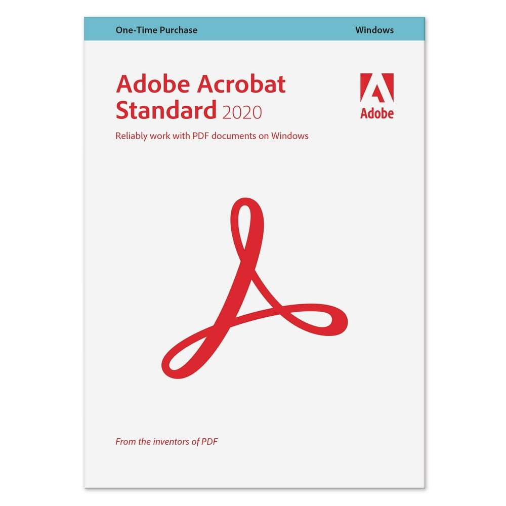 Adobe Acrobat Standard 2020