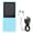 Light Blue, variant on Riousery MP3 Player 1.8 inches / 4.5 cm Display Screen 64GB Memory Card Multifunctional Portable MP3 Music Player Black