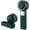 Light Green, variant on ANHXN Portable Handheld Turbo Fan - Foldable Mini Fan with Air Turbo Tech,LED Display, Battery-Powered for Indoor/Outdoor Use