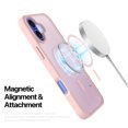 thumbnail image 3 of Ebizware Magnetic Protective Case for iPhone 16 with MagSafe and Magnetic Car Phone Holder, TPU Thin Phone Case Cover Shockproof Anti-Fingerprint-Pink, 3 of 7