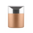 thumbnail image 1 of Cubo de basura de escritorio, cubo de basura de encimera con tapa abatible, Mini contenedor de limpieza de basura, cubo de basura organizador de Suministros de limpieza para el hogar Color champagne Bewildely HA083742-01, 1 of 6