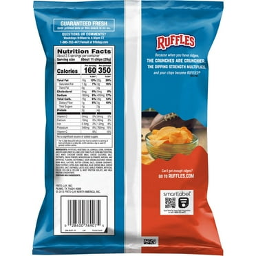 Ruffles Cheddar & Sour Cream Potato Chips - 2.25 oz
