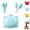 Blue, variant on Crab-Shaped 4-in-1 Multi Tool Opener,Beer Bottle Opener,Magnetic Fridge Magnet,Mini Scissors Retractable Box Cutter,Compact Kitchen Gadget for Home Office