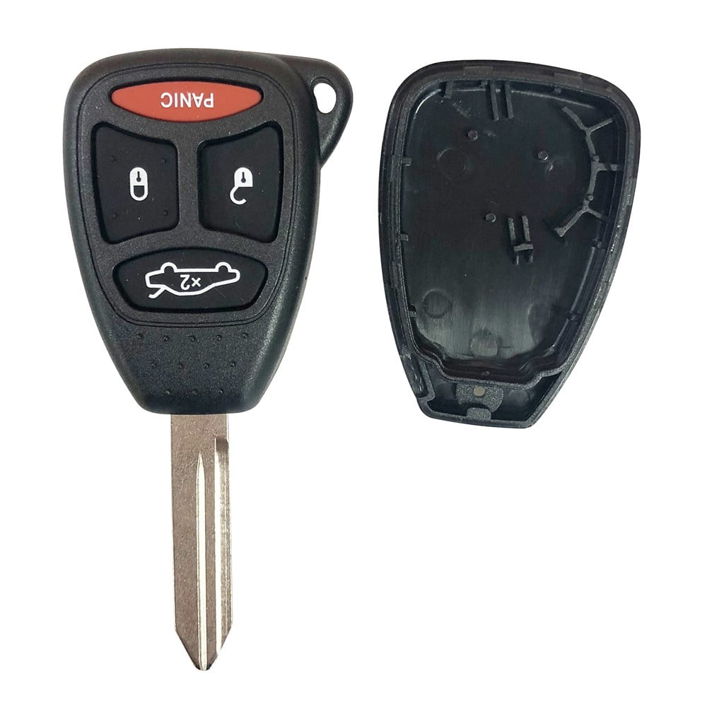Replacement for Jeep 06-07 Commander 05-07 Cherokee Remote Key Fob 4b Shell Case 