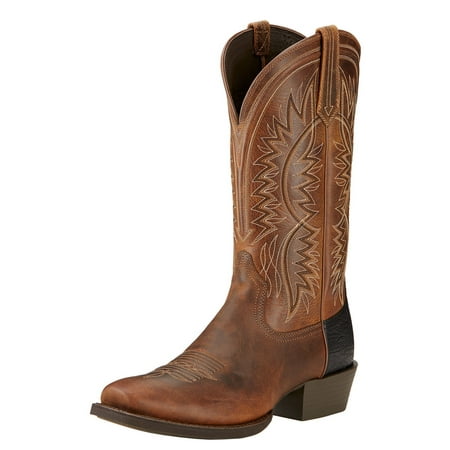 ariat men's troubadour cowboy boot square toe -