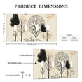 thumbnail image 3 of Hand drawn forest Switch Cover Decorative Wall Plate / 4-Gang 4-Toggle / Standard Size 4.5x8 in, 3 of 5
