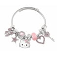thumbnail image 1 of 3pcs Xtellar Kitty Pulsera Set Hello Kitty Ajustable Joyeria Mujer Color Rosa, 1 of 2