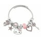 thumbnail image 1 of 3pcs Xtellar Kitty Pulsera Set Hello Kitty Ajustable Joyeria Mujer Color Rosa, 1 of 2
