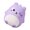 Purple, variant on Cartoon Bear Shape Pills Container With Partitioned Storage For Clear Pills Identification Avoid Confusion