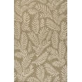 thumbnail image 3 of JONATHAN Y SANTA MONICA 5 x 8 Area Rug, Nevis Palm Frond - Brown/Beige, SMB119A-5, 3 of 7