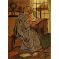 thumbnail image 3 of Ranson, Paul 11x14 Black Modern Framed Museum Art Print Titled - Jeune Fille Studieuse, 3 of 5
