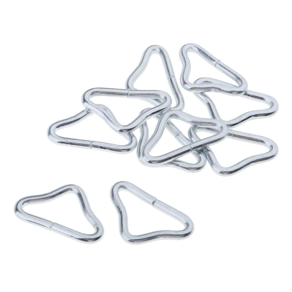 Réparation Structure Trampoline Lot De 35 Anneaux Triangle En Métal Pour Trampoline - Pièces De Réparation - Acier Galvanisé - 4.5x2.6x0.45 Cm Accessoire Sécurité Trampoline Réparation Structure Trampoline Lot De 35 Anneaux Triangle En Métal Pour Trampoline - Pièces De Réparation - Acier Galvanisé - 4.5x2.6x0.45 Cm Accessoire Sécurité Trampoline