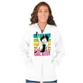 thumbnail image 4 of Betty Boop Girl Boss Cute Confident Zip Hoodie Sweatshirt Women Brisco Brands M, 4 of 6