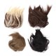 thumbnail image 3 of Postizos De Cola De Caballo, 4 Piezas De Moño De Pelo Desordenado Sintético Resistente Al Calor Para Fiesta ANGGREK Hair Bun Extensions, 3 of 8