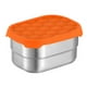thumbnail image 1 of Contenedores de acero inoxidable para refrigerios infantiles, a prueba de fugas, con tapas de silicona, lonchera metálica apilable para la escuela y la guardería., 1 of 8