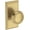 Lifetime Satin Brass, variant on Baldwin Pv.Bre.Hfr Bremerton Privacy Door Knob Set - Bronze