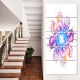 thumbnail image 1 of Fleurs Fractales Parfaites en Plusieurs Couleurs - Impression sur Toile Florale, 1 of 3