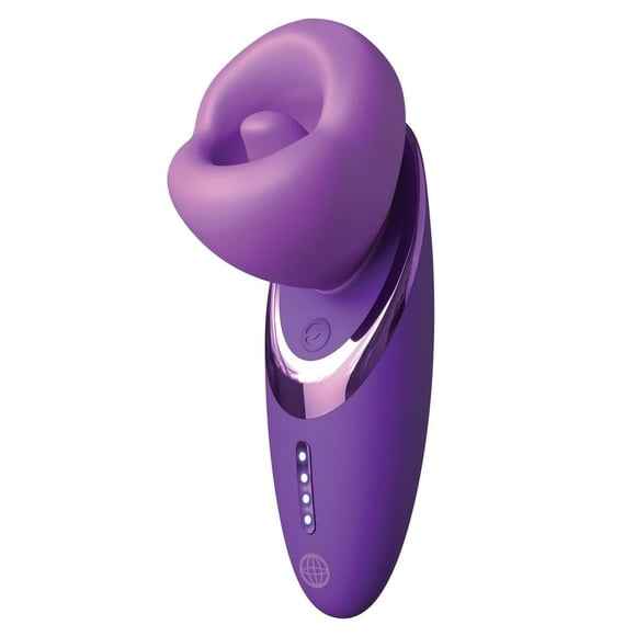 Fantasy for Her Pleasure Sucker Clitoral Vibrator, Purple