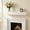 60'' Paulownia - White+3, variant on 48'' Embossed Fireplace Mantel Western Red Cedar Wall-Mounted & Floating Shelf for Home Decor    RR