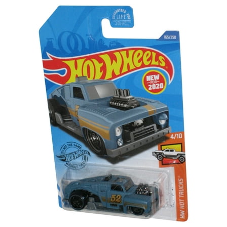 Hot Wheels HW Trucks 4/10 (2020) Blue Erikenstein Rod Car 165/250