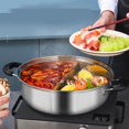 thumbnail image 4 of Olla caliente BLESIY Olla de cocina para familias 28cm Utensilios de cocina Shabu Shabu, 4 of 8