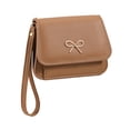 thumbnail image 2 of Women's Lychee Pattern Soft Leather Bowknot Coin Purse, Card Holder Mini Handbag for Everyday Carry, 2 of 6