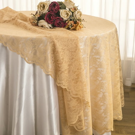 Wedding Linens Inc 108 Lace Table Overlays Lace Tablecloths Round
