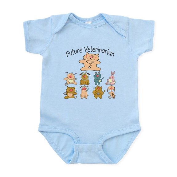 CafePress - Future Veterinarian Unique Baby/Toddler Bodysuit - Baby Light Bodysuit, Size Newborn - 24 Months