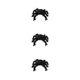 thumbnail image 4 of QualitChoice Spooky Spider Halloween Decoration For Dark Place Cosplay Party Wide Application Decoration Props 30cm 3Set, 4 of 6