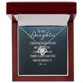 thumbnail image 4 of To My Daughter I Smile Because You're My Daughter Infinity Knot Necklace Message Card, 4 of 17