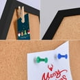 thumbnail image 6 of Cork Bulletin Board Hexagon 4 Pack, Small Framed Cork board for Wall, Thick Decorative Display Boards for Home Office Decor, School Message Board with 16 Push Pin Wood Clips, 6 of 8