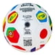 thumbnail image 3 of Balón de fútbol oficial Crayola - Unisex niños - CRAY70BL Internacional Talla 5, 3 of 6