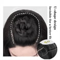 thumbnail image 3 of Peinados Sintéticos Negros para Mujer, Pelo , Pelo Extralargo, Pelucas Sintéticas, Extensiones en , Aumento de Cabello, 3 of 8