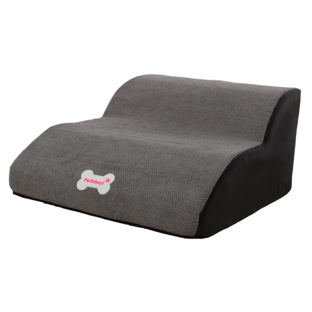 Escaleras para perros livianas con rampa para perros de cubierta lavable extraíble para mascotas pequeñas Gris