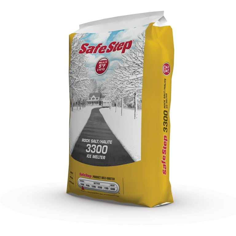 Safe Step Ice Melter Rock Salt - 25 lb bag