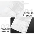 thumbnail image 3 of HLONK 100 Pcs Sacs en Plastique Rétractables pour Panier de Rangement, Sacs Pliables, 3 of 8
