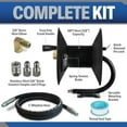 thumbnail image 5 of ESSENTIAL WASHER Pressure Washer Hose Reel 50 FT Kit | 4000 PSI Power Washer Hose Reel | Made For 3/8" Hose | Comes With Additional Accessories | (Assembly Required), 5 of 8