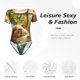 thumbnail image 4 of Balery Lazy Home Style Guinea Pig Body de cuello redondo de manga corta para mujer Tops de manga corta Tops básicos-XX-Large, 4 of 7