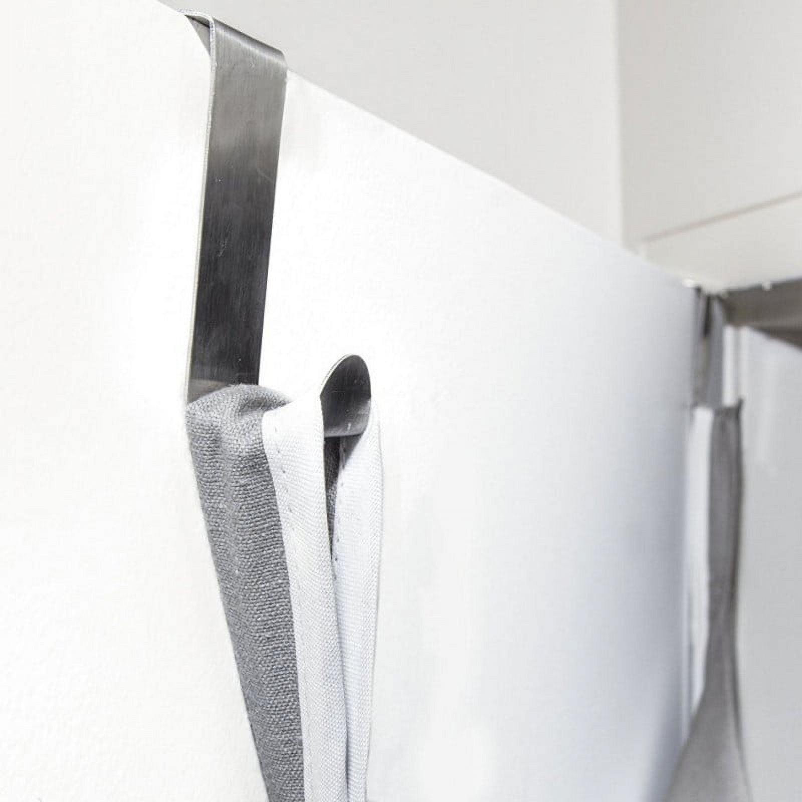 Hanging Laundry Hamper Bag Hanging Bag for Laundry Over The Door Laundry Hamper Hanging Laundry Basket(With 2 Stainless Steel Hooks and 2 Suction Cup Hooks)