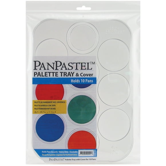 Plateau à Palettes PanPastel 11,25"X8" - 10 Cavités